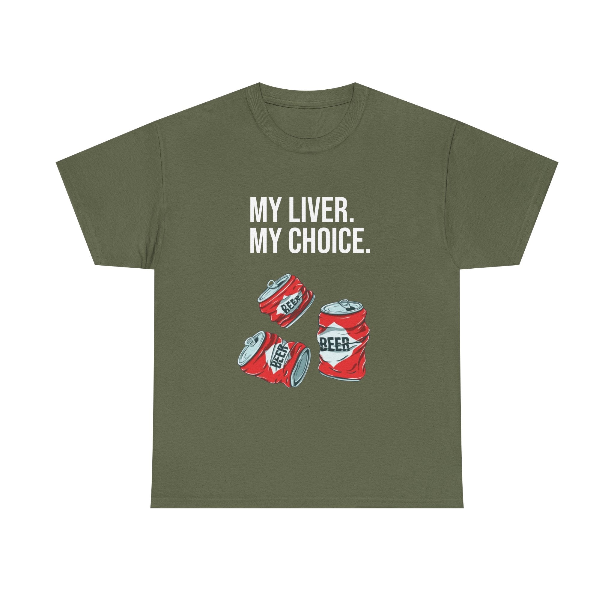 "My liver My choice" tee