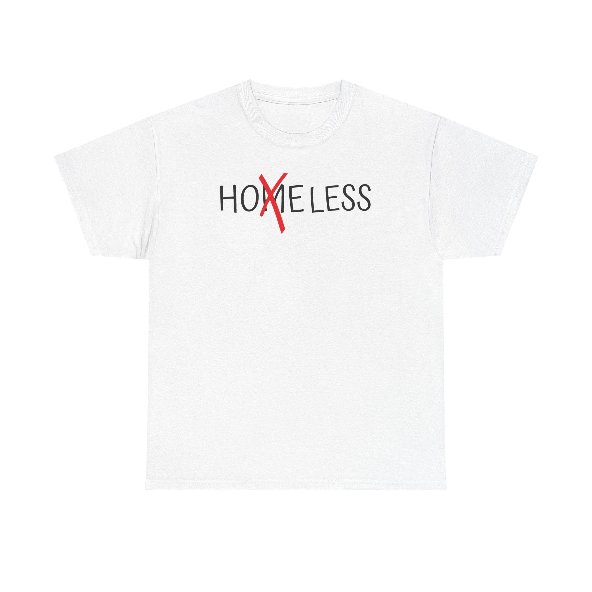 Hopeful Tee — "Hopeless" with Red X (Hope Message)