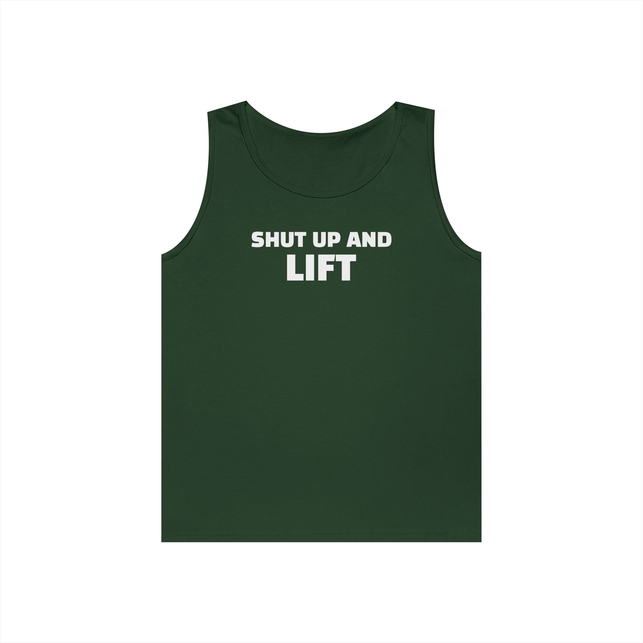 Shut Up and Lift Tank — Men's Gym Workout Tank Top
